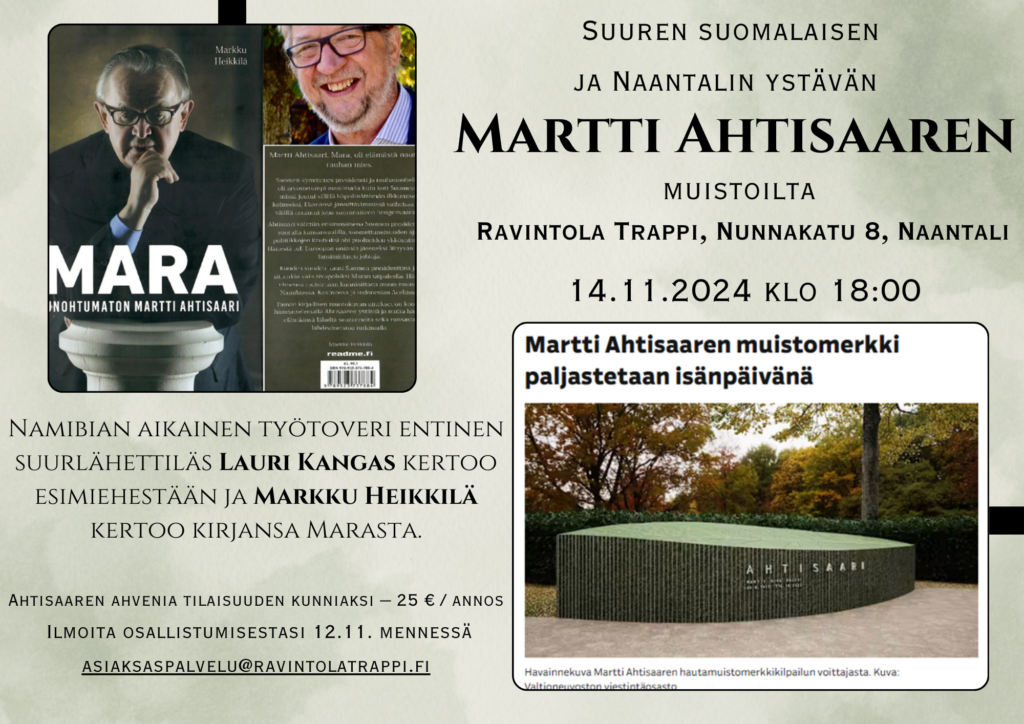 Ahtisaari Heikkilä Trappi 20241114