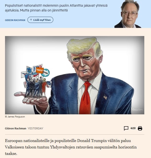 Trump ja Euroopan populisttit 20241111