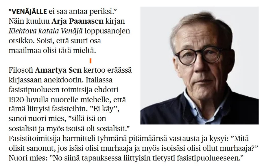 Korkman venäjälle ei saa anaa periksi 20250211