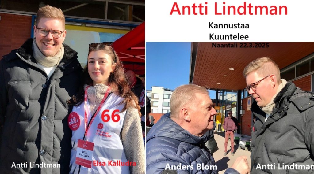 Antti Lindtman ja Elsa Kaludra Andesr s Blom 20250322