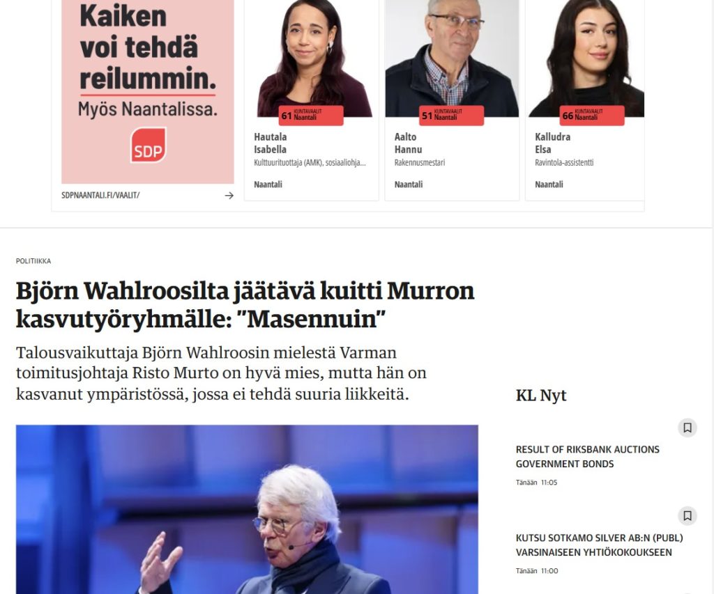 Wahlroos ja SDP naantali 2050321